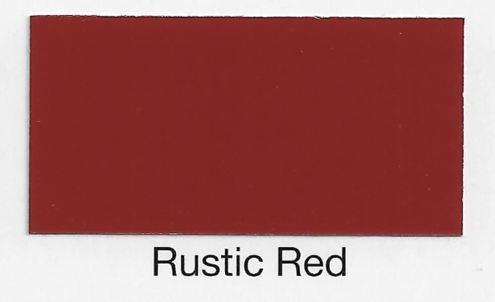 HR Metal Roof Snow Guards 80 ft (4ft x 20) Kit - Rustic Red Snow Rail System for Exposed Fastener Ribbed Metal Roofs - Made in USA - 29 Gauge Galvalume Steel - Includes Color-Matched Screws