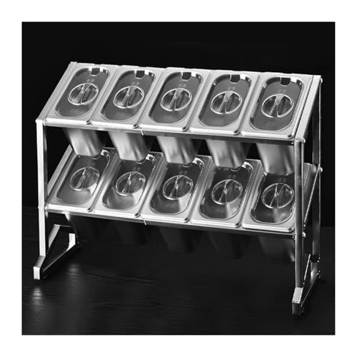 Organisateur d'étagère Extensible pour épices, Distributeur de comptoir assaisonnements et sauces, Solution Rangement Buffet Cuisine