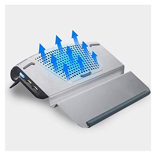 Base refrigerante de aluminio para laptop ajustable miniatura 7