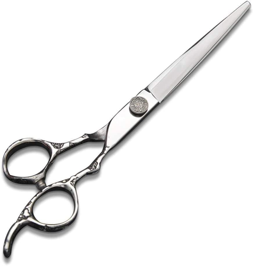 Ciseaux de coiffure et ciseaux à effiler 14 cm avec leur sac de transport et peigne