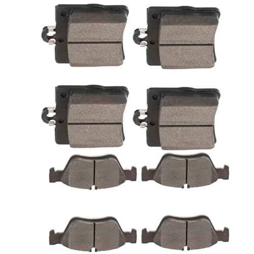 Image of SCITOO D710 D779 8PCS Front and Rear Semi-Metal Brake Pad Sets | Fit 1999-2000 For Mercedes-Benz For For C230 2.3L,1998-2004 For For SLK230 2.3L