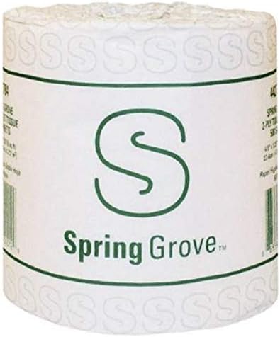 Spring Grove Toilet Tissue 2 Ply, White, 96 count