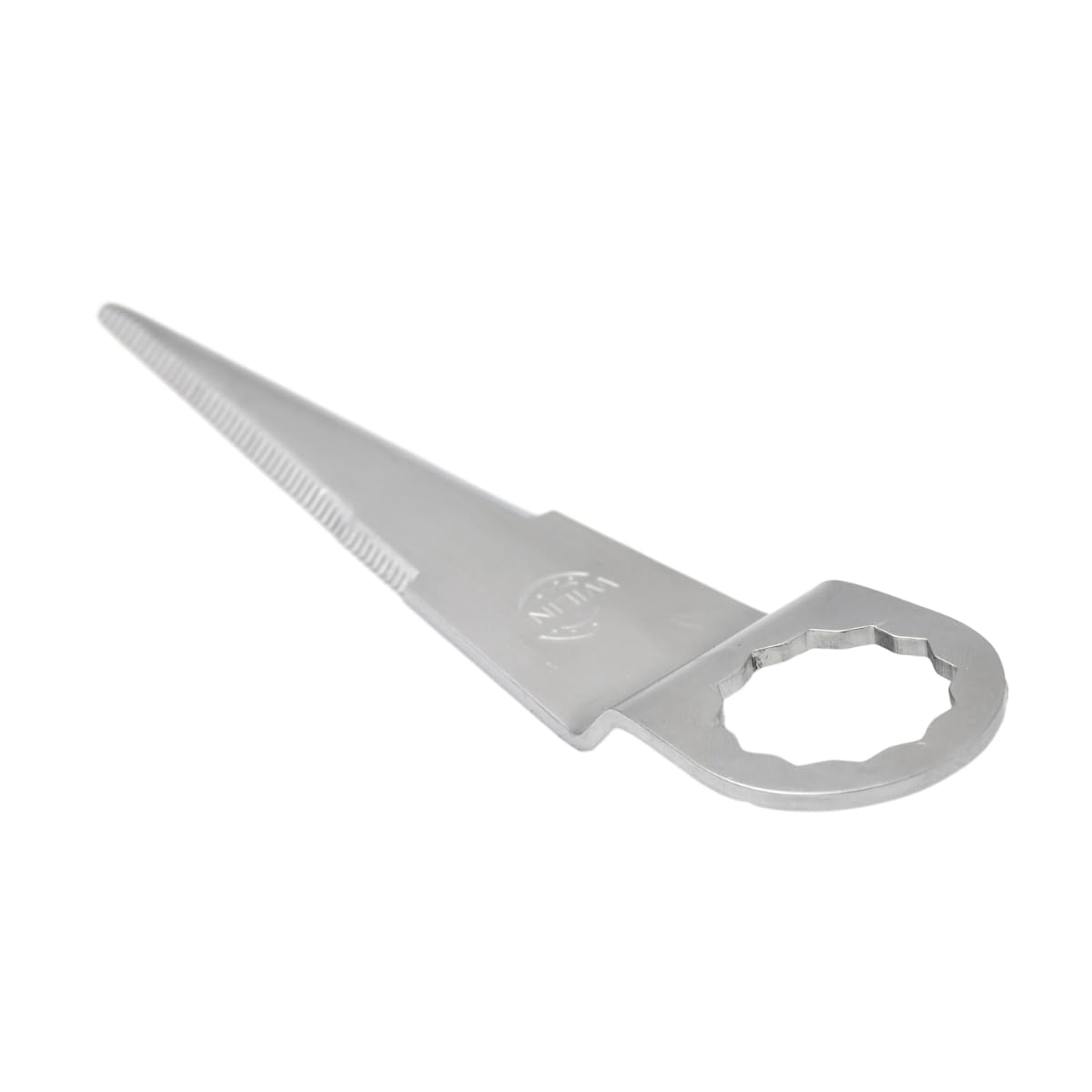 Jitterbug Compatible with FEIN Straight Cutting Blade Z-Bend, Serrated, 2-1/4-inch Blade Length, 4-3/4-inch Overall Length, 63903081013