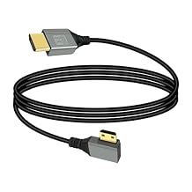 8K Mini HDTV to HDTV Adapter Cable, 1M/3.3FT, Supports 8K@60Hz, 4K@120Hz, Compatible with Laptop, TV, Camcorder etc.