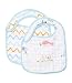 Angel Dear Muslin Bib Set, Farm Yard, 2 Count