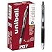 uni-ball 207 Retractable Gel Pens, Micro Point, Black, Box of 12