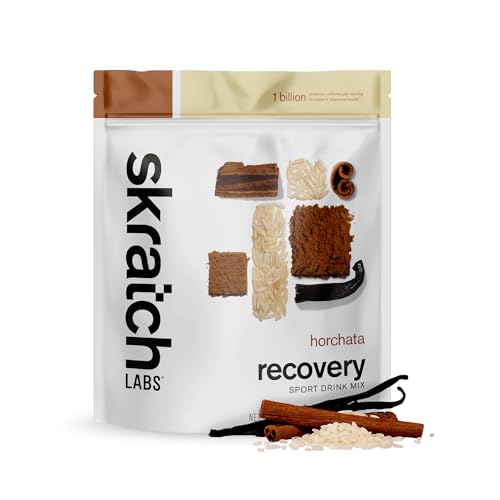 Image of Skratch Labs Recovery Sport Drink Mix - Horchata | 4:1 Carb‑to‑Protein Post‑Workout Formula for Fast Recovery | Complete Milk Protein, Electrolytes & Probiotics | 24 Servings