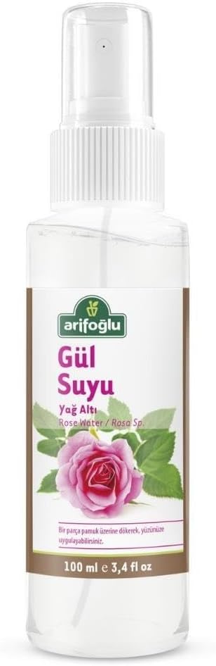 Arifoğlu Gül Suyu Yağ Altı Pet Şişe 100 ml