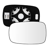 SENZEAL Szkło Lusterka Wstecznego Podgrzewane Strona Kierowcy do Renault Clio 3 2005-2009 Megane 2 2002-2008 Scenic 2 Grand Scenic 2003-2009 7701054752 (Lewa Strona)