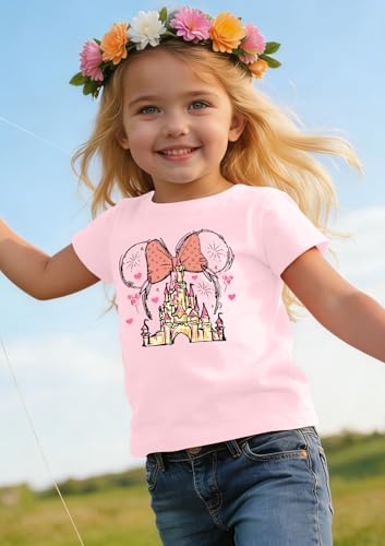 Image of Magical Shirts Women Girls Family Vacation Matching Shirt Magic Kingdom T-Shirt Mommy and Me Trip Short Sleeve Tops