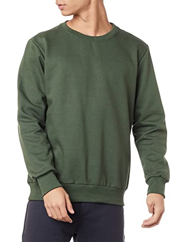 Sueter Gola Careca Simples, Simples, Masculino, Verde Escuro, GG
