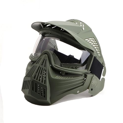 Lunettes de protection tactiques antibuée WLXW avec masque pour airsoft et tir