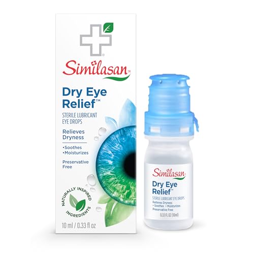 Similasan Dry Eye Relief Drops, Instant and Lasting Relief, Naturally Inspired Ingredients for Dry,...