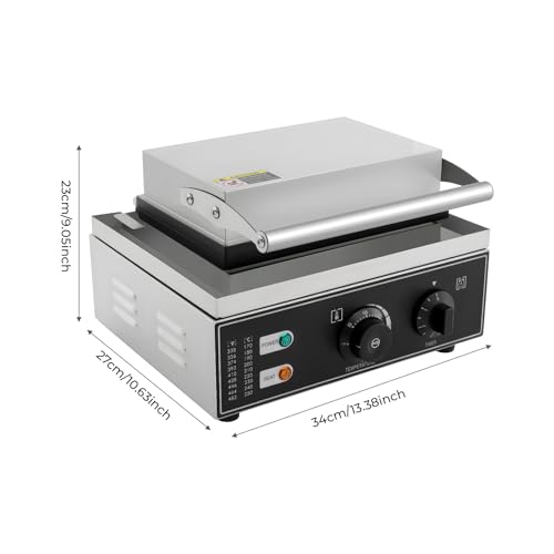 Bacocoo Doughnut Maker 12 Cavity, 110V Donut Maker Machine with Non-Stick Coating, 5cm Mini Donuts Maker, 1550W Quick Heating for Restaurant Bakeries Snack Bar Home. (Silver)