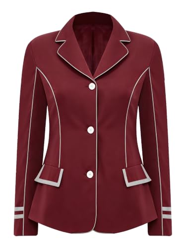 Veste d'équitation pour femme blazer sportif de compétition ajusté