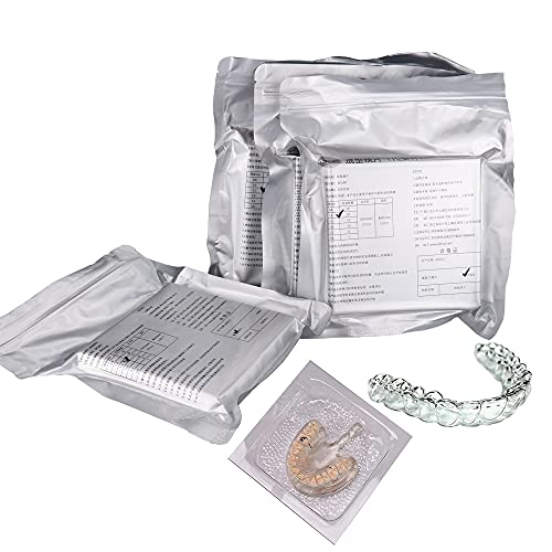 5''x5'' Dental Lab Orthodontic Splint Retainer Slice Vacuum Forming Sheet Soft Hard 1.0/1.5/2.0mm Thermoforming Material (Hard Film 2.0 10Pcs)