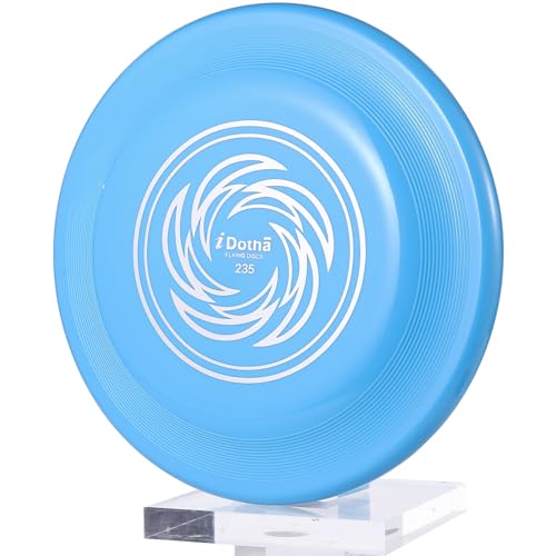 iDotha Sports Flying Disc - Compeition Flying Discs for Beach Backyard Lawn Park Camping and More - Great for All Ages Outdoor Flying Disc Training (Blue)