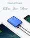 Anker PowerCore 13000, Compact 13000mAh 2-Port Ultra-Portable Phone Charger Power Bank with PowerIQ and VoltageBoost Technology for iPhone, iPad, Samsung Galaxy (Blue)