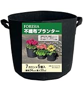 Plantatta バッグみたいなプランター 家庭菜園 不織布 10ガロン 楽天市場】YNAK 不織布プランター 植木 鉢 園芸 花 野菜 植物