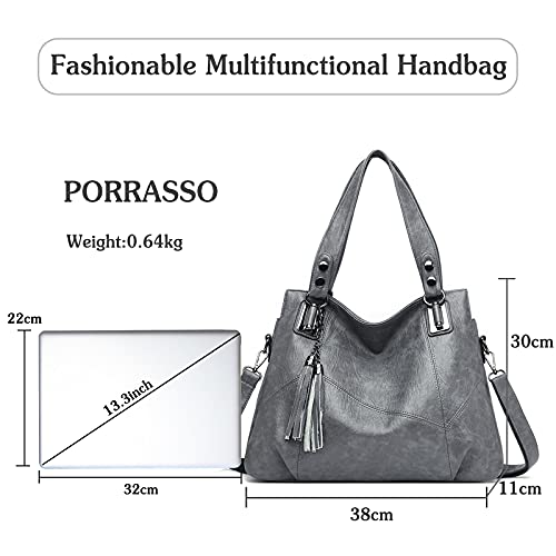 Image of Women's Fashion Handbag Shoulder Bag Hobo Bag Large Messenger Bag PU Leather Travel Work Dating Tote