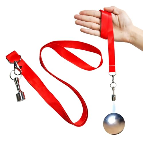 Petanques Bocce Balls Picker, Sports Ball Pickup Tool, Powerful Ergonomic Magnet Grabber, Lightweight and Portable Petanques Accessories for Matches Competitions Training on Sand Land Lawn Garden, Red