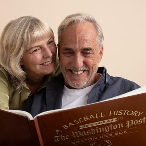 Signature-gifts-Personalized-Baseball-History-Book-Sports-Fan-Gift-A-Major-League-History-Told-Through-Archive-Newspaper-Coverage