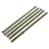 ibasenice 5piezas Soporte De Caña De Bambú Estacas De Bambú para Plantas De Jardinería para Decorar para Soporte De Plantas Trepadoras Bricolaje De Jardín