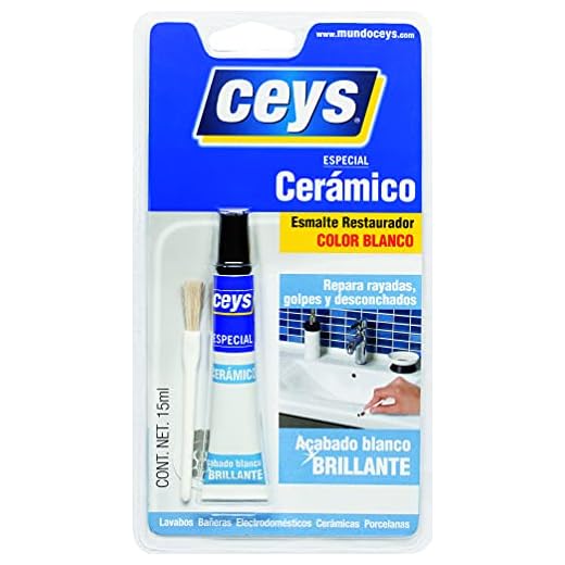 ceys 505101 Adhesivo restaurador ceramico, 0 W, 0 V, Blanco