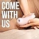 Satisfyer ’Curvy 2 Connect App’ Klitoris-Sauger 13,5 cm | Druckwellen-Vibrator Sex-Spielzeug für Sie | Klitoris-Stimulation leise & stark | Auflegevibrator mit Vibrationen und App | Farbe: pink