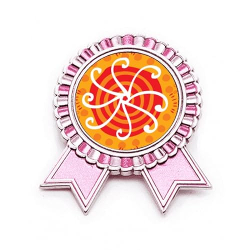 Broche Totems Ancienne Civilisation en Métal Rose : Un Bijou de Caractère