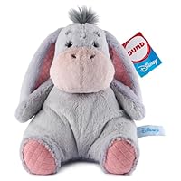 GUND Disney Official Eeyore Oh So Snuggly Plush, Winnie The Pooh, Eeyore Donkey Stuffed Animal for Ages 1 and Up, Grey, 12.5\u201D