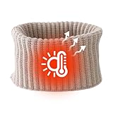 Sghtil Cuello Térmico - Bufanda Elástica y Suave para Ponerse,Accesorio Térmico para el Cuello,para Familia y Amigos, Actividades al Aire Libre como Ciclismo, Escalada, Senderismo, Correr y