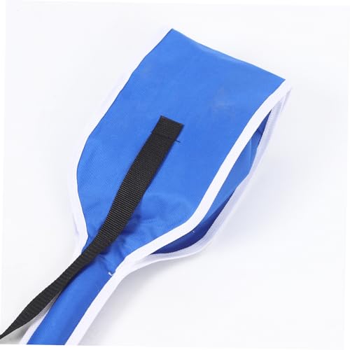 Bolsa de esgrima azul de tela resistente con compartimentos para sable 5