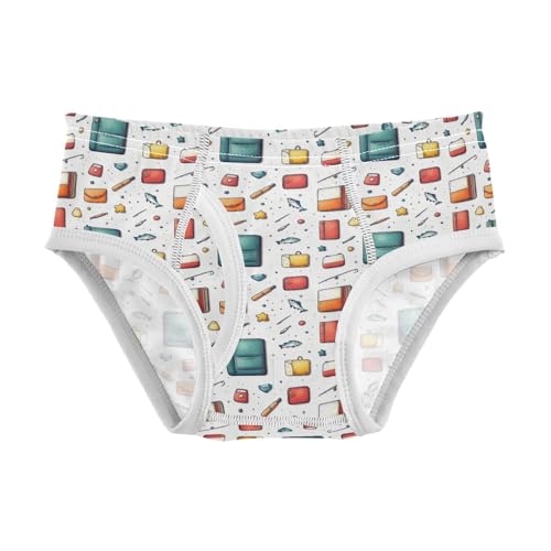 Yuiboo Toddler Underwear Boy Soft Cotton Breathable Underwear for Kid A Father's Day in Sizes 2T