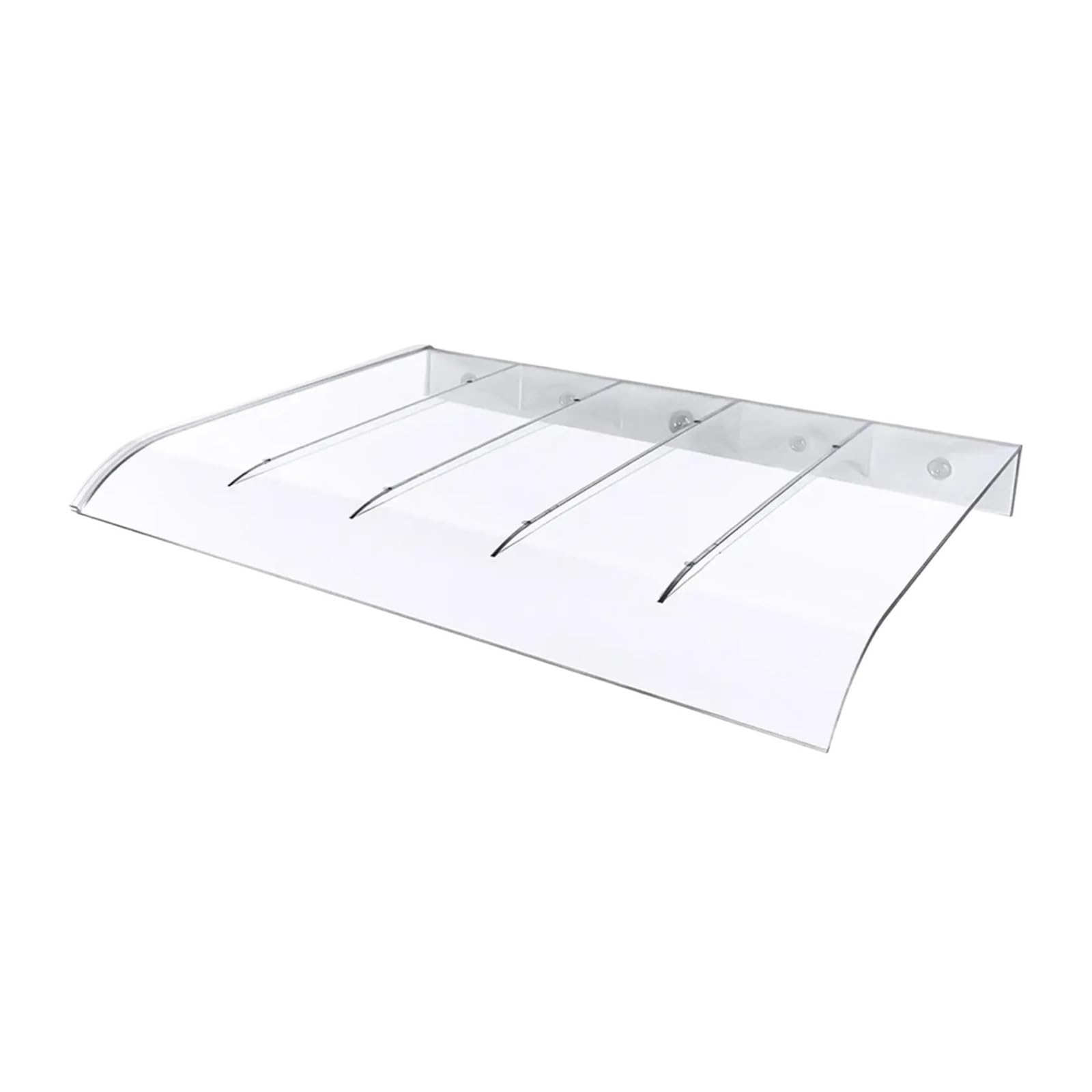 Auvent de fenêtre transparent 40x50cm sans support pour protection soleil