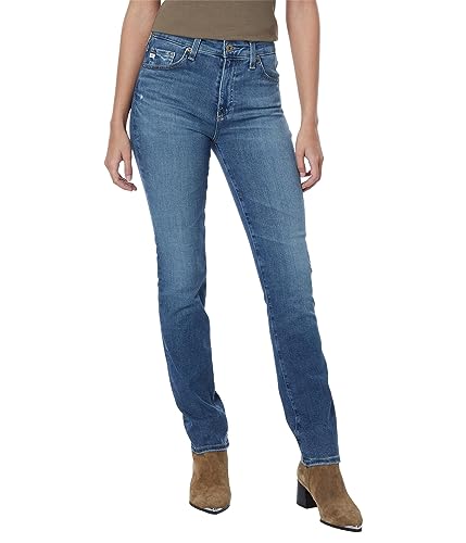 Jean Droit Slim Mari AG Adriano Goldschmied Femme pour Silhouette Élancée