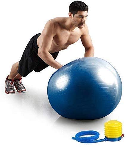 Istore Home Gym Exercise Ball, Non-Slip Anti-Burst Yoga Fitness Ball, Balance Stability Ball For Home & Gym