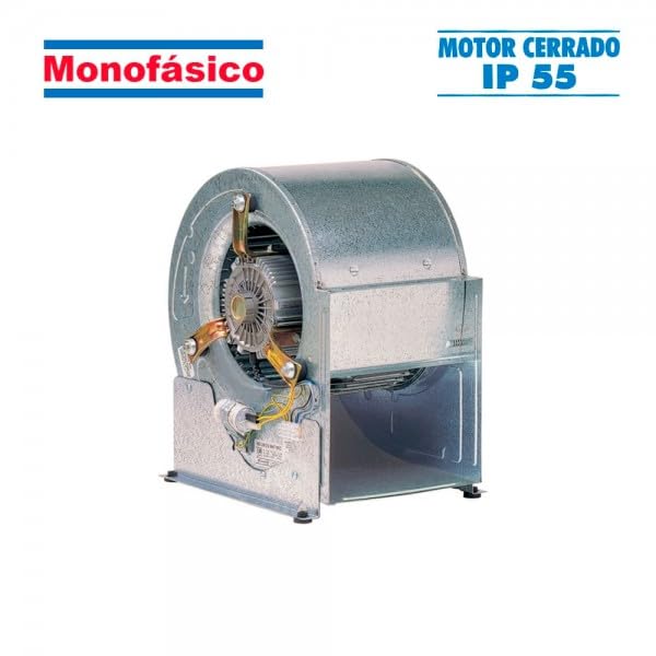 Ventilador centrífugo rodete poliamida monofásico BP-ERP 7/7 4P