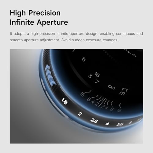 Image of Brightin Star 50mm F1.8 Manual Focus Prime Lens for Nikon Z Mount Mirrorless Cameras - APS-C MF Large Aperture Standard Lens, Fit for Z-6II, Z-7II, Z5, Z50, Z9, Z50, Z-FC, Z30