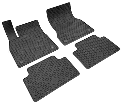 Tapis haut de gamme Audi Q6 E-Tron Sportback WALSER DirtGuard finitions sur mesure