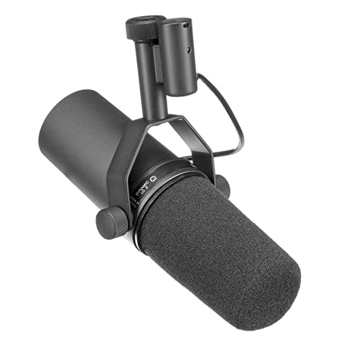 Microphone cardioïde dynamique de studio pour animateur et streaming