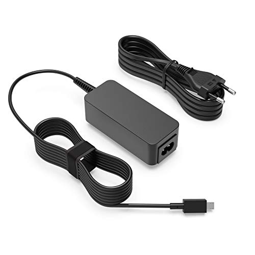 Superer 33W Chargeur Ordinateur Portable pour ASUS Eeebook X205 X205TA X206HA E202SA E205SA L205SA Vivobook E200 E200HA Transformer Book Flip TP200 TP200SA Cordon Alimentation Adaptateur Secteur