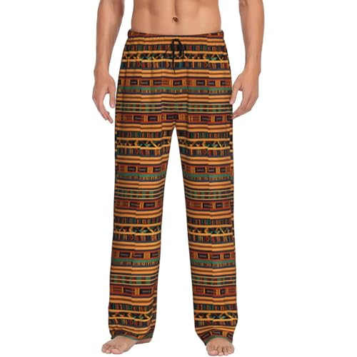 Pantalon de pyjama homme léger imprimé africain pour stopper l inconfort des nuits chaudes
