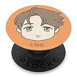 BTS PopSockets PopGrip : Swappable Grip for Phones & Tablets Official License Goods SDver Jimin