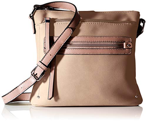 N.V. Bags 772, CUERPO CRUZADO para Mujer, Camello, One Size