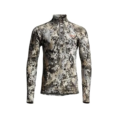 SITKA Gear Mens Core Merino 220 Half-Zip Jacket - Optifade Elevated II, X-Large Cover