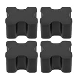 Rdxcv 2 PCS Rubber Coil Spring Spacer, Car Lift Blocks for Enhancing 1' to 1.5' Coil Spring, Heavy Duty Rubber Automotive Front Coils Springs Booster Kit, Car Accessories (4 PCS)