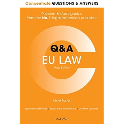 Concentrate Questions and Answers EU Law