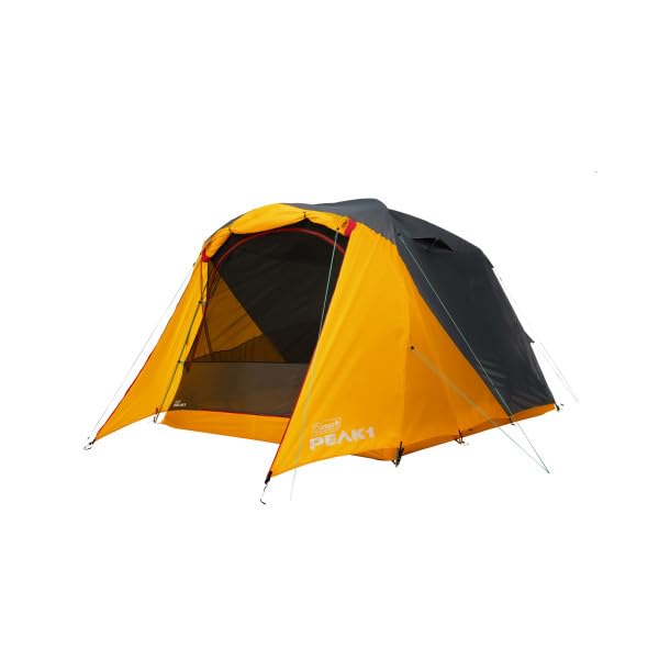 Image of Coleman PEAK1 Premium Waterproof Backpacking Tent with Rainfly & Footprint, Lightweight Camping Tent Withstands Winds up to 45 MPH, 1 /2 /3 /4 /6 Person Sizes