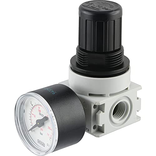 Fittingteile - Reductor de presión para agua y aire comprimido - Regulador de presión serie 0 (rango de regulación: 0,5-10 bar) Cover